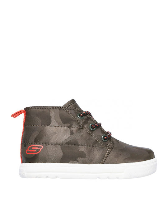 Skechers Kids Sneakers High Lil Lad Khaki