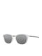 Oakley Pitchman R Men's Sunglasses with Transparent Plastic Frame and Black Mirror Lens OO9439-02