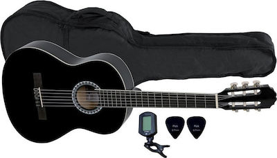 Gewa VGS Basic Set 4/4 Black Classical Guitar 4/4 Black