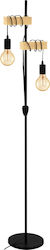 Eglo Townshend Vintage Floor Lamp H166.5cm. Black Eglo Townshend Vintage Floor Lamp H166.5cm. Black