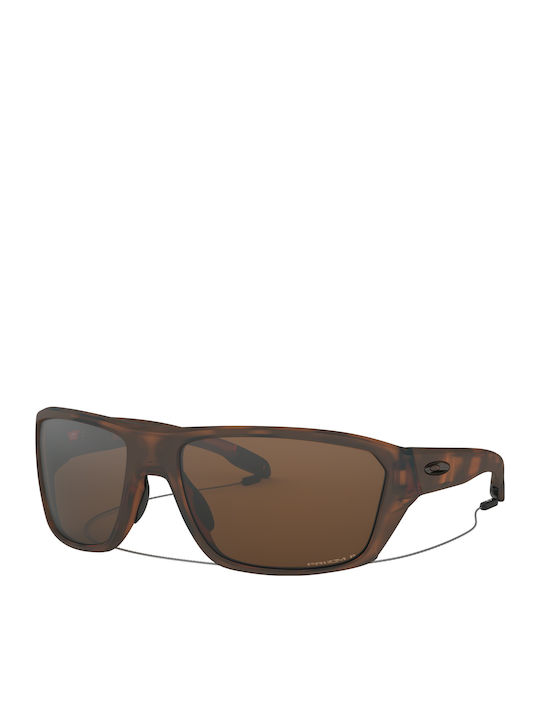 Oakley Split Shot Γυαλιά Ηλίου Καφέ με Κοκκάλινο Σκελετό