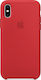 Apple Silicone Case Red (iPhone Xs)