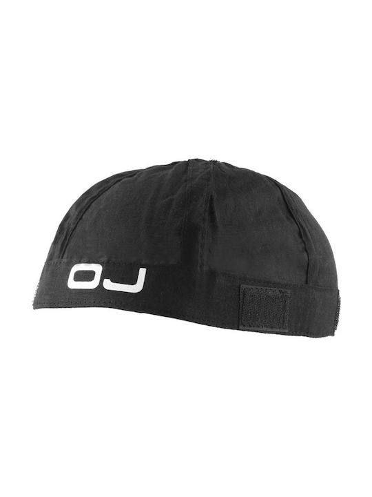 OJ Twin Cap Κάλυμμα Κεφαλιού Αναβάτη Μοτοσυκλέτας Βαμβακερό Μαύρο Χρώμα