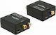 DeLock Convertor Coaxial / Toslink / micro USB feminin în RCA 2x femelă 1buc 63477