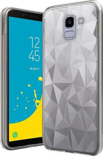 Forcell 2018 Задна корица Силикон Прозрачен (Galaxy J6)
