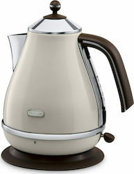 De'Longhi Icona Vintage Kettle 1.7lt 2000W Beige
