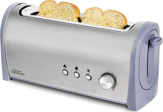 Cecotec Steel & Toast 1L 3036 Prăjitoare De Pâine 2 Sloturi 1000W Inox