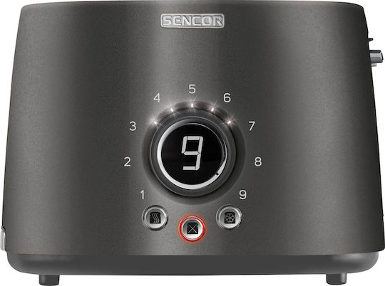 Sencor STS6058BK STS 6058BK Toaster 2 Slots 1000W Black