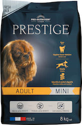 Flatazor Prestige Adult Mini 8kg Dry Food for Adult Dogs of Small Breeds with Corn and Poultry