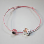 Martyrs Bracelets - 16240 Waxed Pink (50pcs)