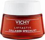 Vichy Liftactiv Collagen Specialist 24ωρη Κρέμα Προσώπου για Αντιγήρανση, Σύσφιξη & Ανάπλαση 50ml