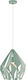 Eglo Carlton-P Pendant Light Single-Light for Socket E27 Green