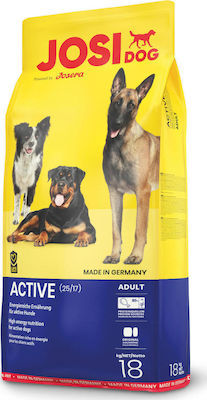 Josera Josidog Active 18kg Hrană Uscată fără Gluten pentru Câini Adulți cu Porumb și Orez