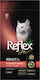 Reflex Plus Adult Cat Food Hairball & Indoor Dry Food for Adult Cats with Salmon 1.5kg