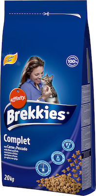 Affinity Brekkies Complet Dry Food for Adult Cats with Meat / Fish 15kg