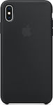 Apple Silicone Case Umschlag Rückseite Silikon Schwarz (iPhone XS Max) MRWE2ZM/A