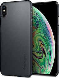 Spigen Thin Fit Coperta din spate Plastic Gri (iPhone XS Max) 065CS24825