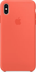 Apple Umschlag Rückseite Silikon Rot (iPhone XS...