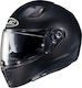 HJC i70 Semi Flat Full Face Helmet with Pinlock and Sun Visor ECE 22.05 1500gr Black FLATBLACK-2XS