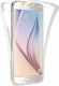 Front & Back Ultra Slim С пълно покритие (360°) Силикон 0.3мм Прозрачен (Galaxy A6 2018)