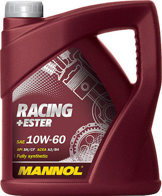 Mannol Racing+Ester Synthetic Car Lubricant 10W-60 4lt