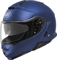 Shoei Neotec II Matte Blue Metallic Motorradhelm Aufklappbar DOT / ECE 22.05 1650gr 01NT2BLS