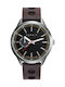 Esprit Watch Battery with Brown Leather Strap ES109211003