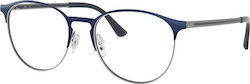 Ray Ban Frames Μεταλλικός Σκελετός Navy Μπλε RB...