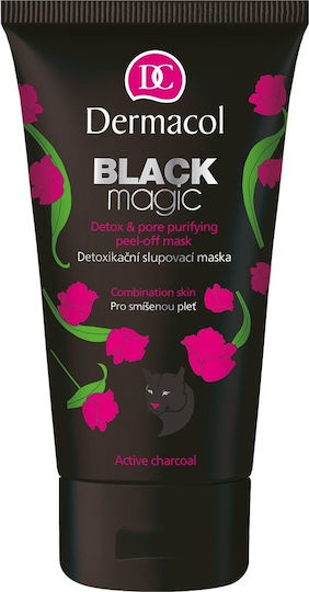 Dermacol Black Magic Detox And Pore Purifying Peel Off Μάσκα Προσώπου 150ml