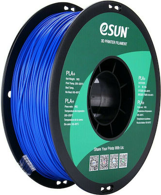 Esun PLA+ Filament pentru imprimante 3D 1.75mm Albastru 1kg