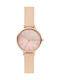 Skagen Anita Watch with Pink Gold Metal Bracelet