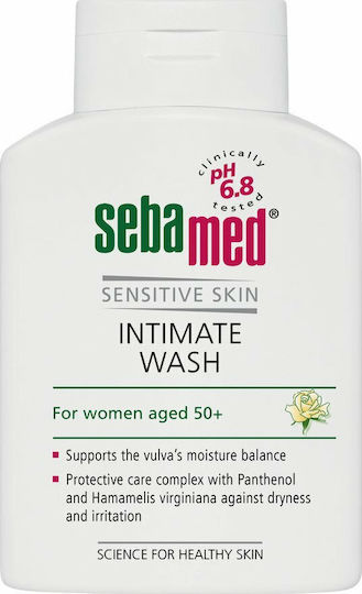 Sebamed Sensitive Skin Intimate Wash 50+ Υγρό Καθαρισμού για την Ευαίσθητη Περιοχή με Αλόη 200ml