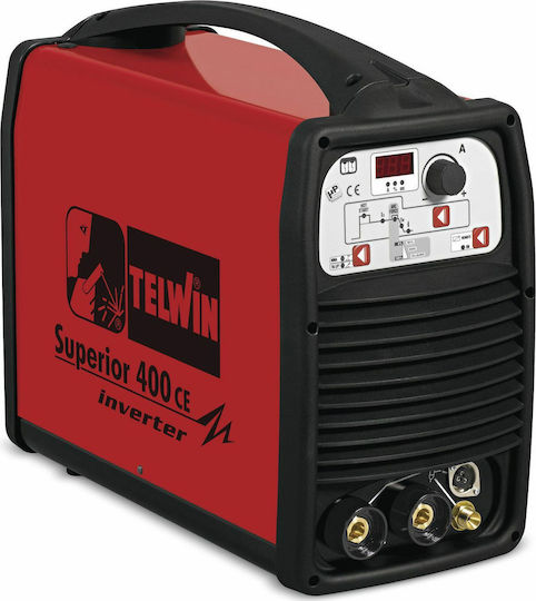 Telwin Superior 400 CE VRD Welding Machine Inverter TIG / MMA with Maximum Welding Current 250A and Duty Cycle 35%