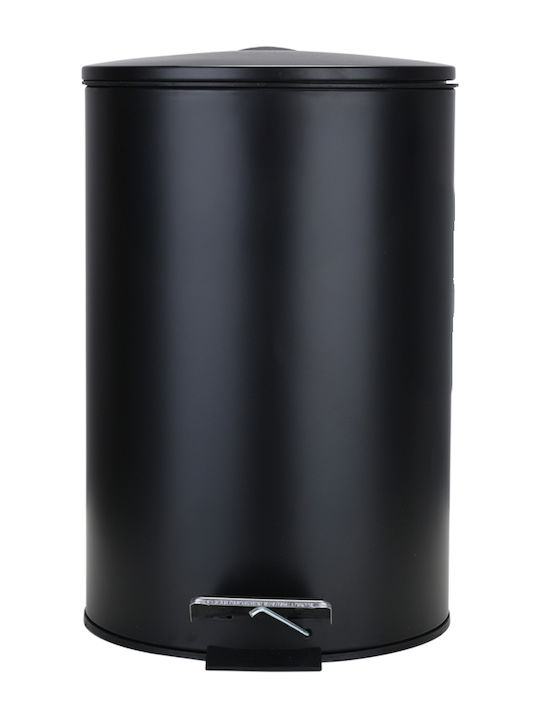Bathroom Bin Classic Soft Close 5l Matte Black