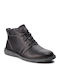 CAT Trey Men's Leather Boots Black