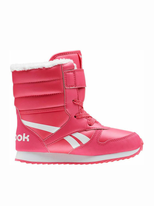 Jogger Ghete de Zăpadă Copii cu Șireturi Fuchsia