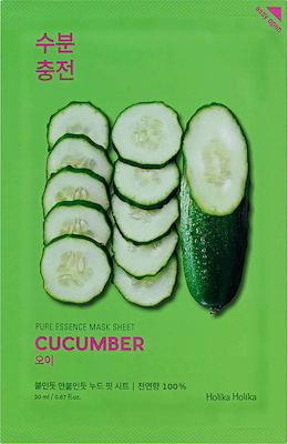 Holika Holika Pure Essence Sheet Cucumber Face Revitalization Mask 20ml