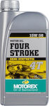 Motorex Four Stroke Semi-Synthetic 15W-50 4-Stroke Motorcycle Motor Oil 1lt