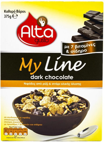 Alta Gusto Fulgi My Line Dark Chocolate 375gr