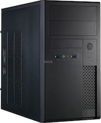 Chieftec XT-01B-350GPB Mini Tower Computer Case Black