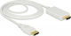 DeLock Kabel DisplayPort-Stecker - HDMI-Stecker 2m Weiß (83818)