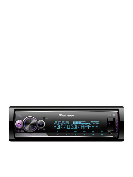 Pioneer MVH-S510BT Ηχοσύστημα Αυτοκινήτου Universal 1DIN (Bluetooth/USB/AUX) με Αποσπώμενη Πρόσοψη