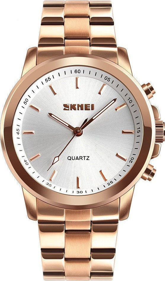 skmei rose gold watch