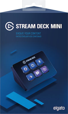 Elgato Stream Deck Mini Stream Live-Controller für die Erstellung von Inhalten