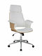 HomeMarkt Superior Pro Executive Office Chair With Recline White