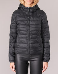 Only 15156569 Women's Short Puffer Jacket for Winter with Hood Black