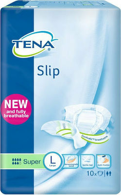 Tena Slip Super Πάνες Ακράτειας Large 10τμχ