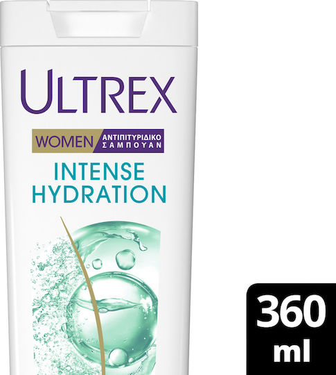 Ultrex Intense Hydration Shampoos Against Dandruff & Dry Scalp for Dry Hair Hair 360ml