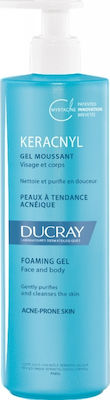 Ducray Gel κατά της Ακμής Keracnyl για Λιπαρές Επιδερμίδες 400ml