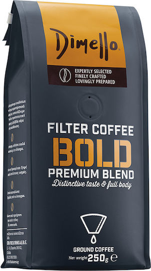 Dimello Filter Coffee Bold Ground 250gr